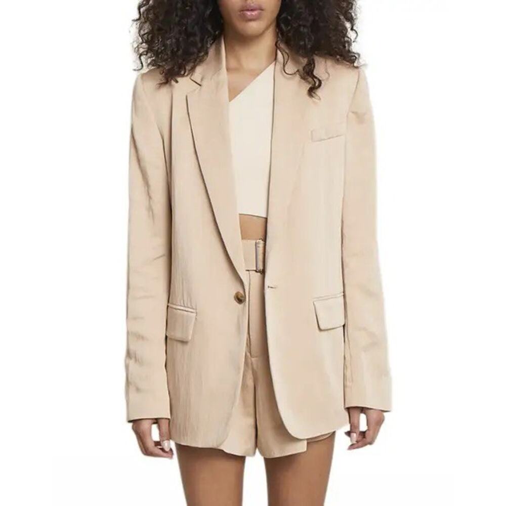 A.L.C. Dacota Relaxed Blazer Jacket 2  Single Breasted